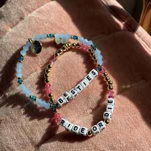 NEW WITHOUT TAG - TWO Little Words Project Bracelets